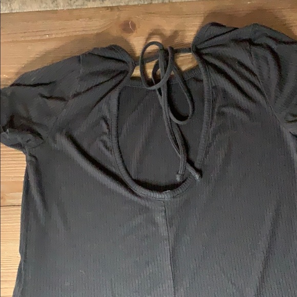 Black forever 21 tie back dress size small - Picture 4 of 5